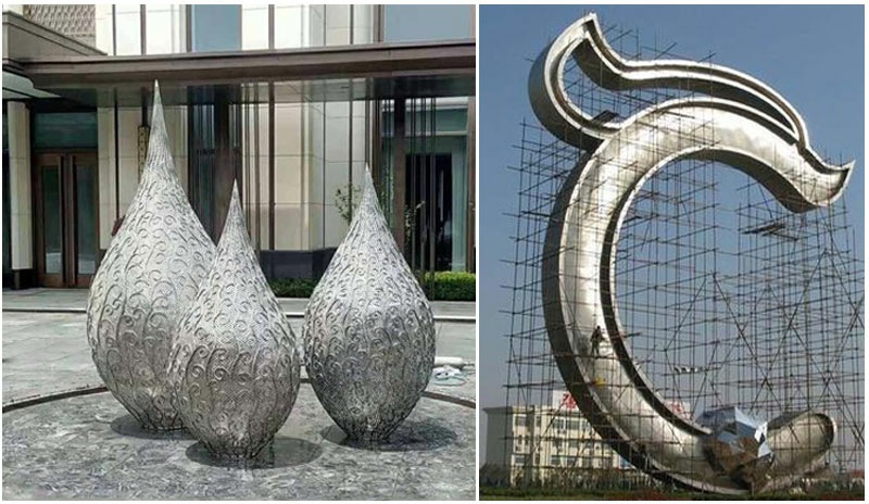 南京公园校园园林不锈钢雕塑定制厂家定制