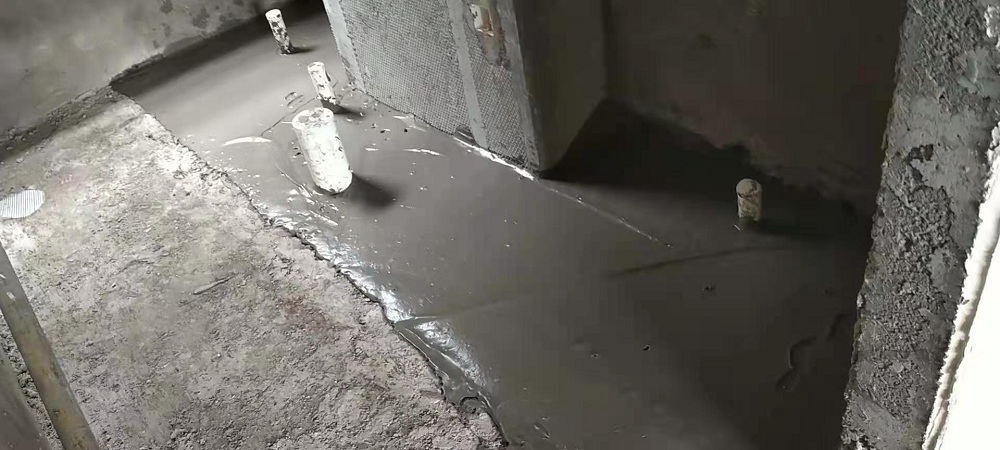 发泡混凝土卫生间回填 江宁区上访新城卫生间回填施工案例