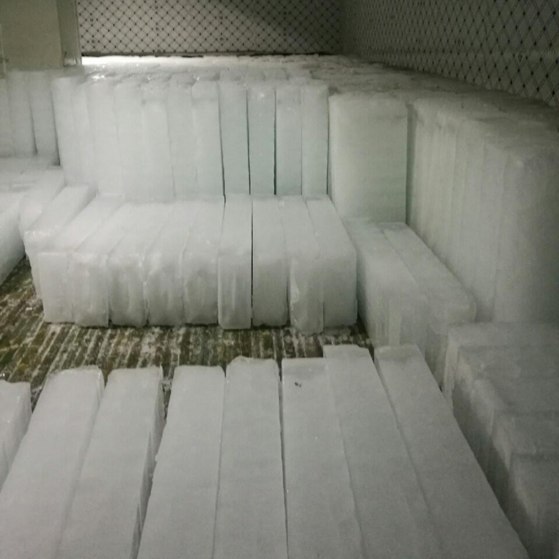 工业冰块配送学校防暑降温冰块50kg尺寸支持定制