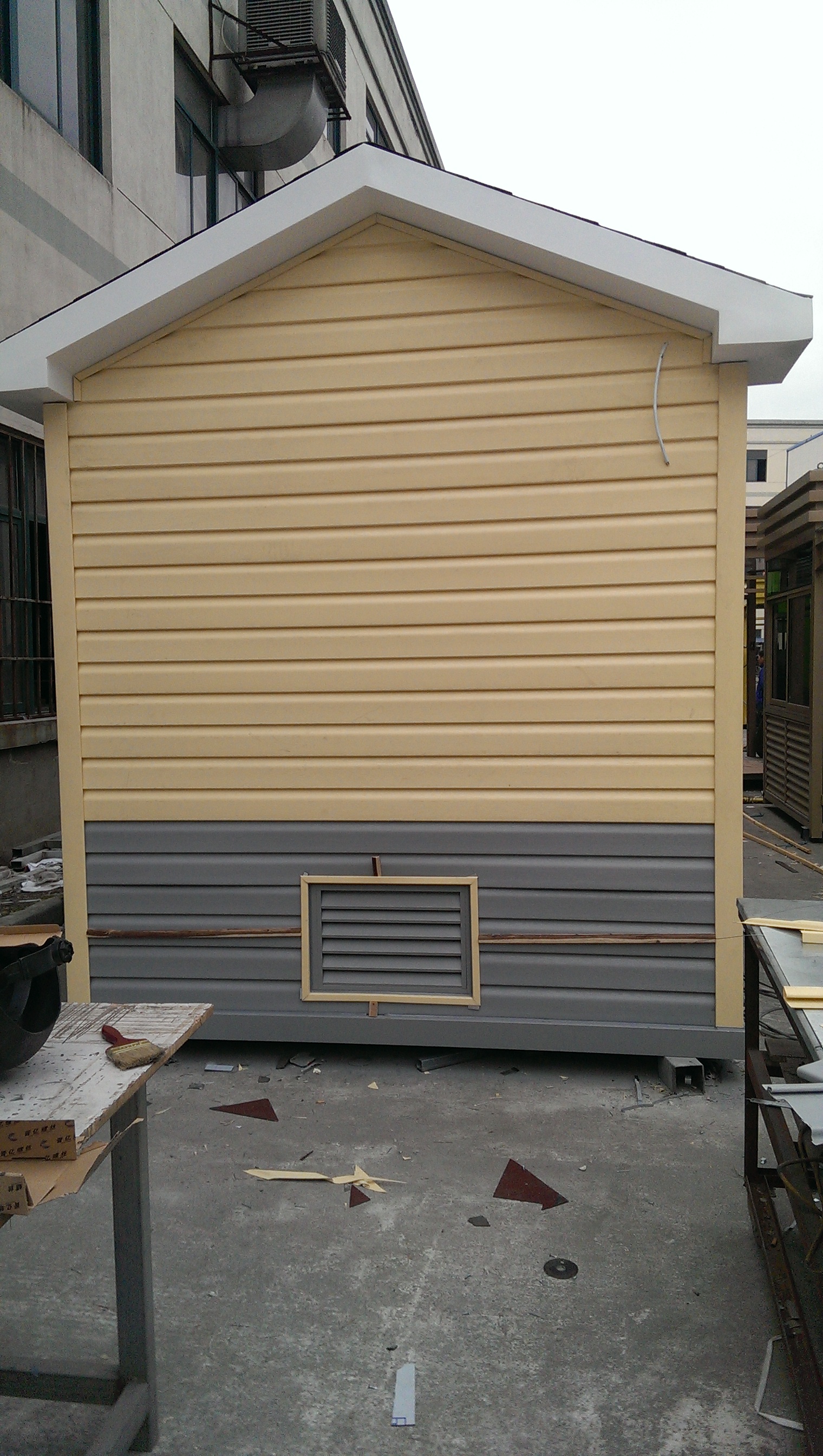 内江双色共挤pvc外墙挂板装饰板墙面板扣板批发