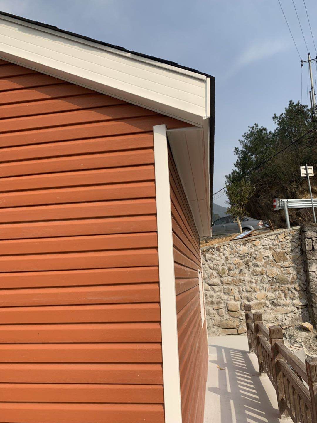 供应固原pvc外墙挂板装饰板吊顶板扣板水泥纤维木纹外墙挂板-杭州赛维