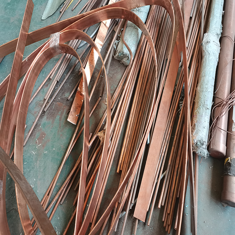 金属接地体505404606707镀铜扁钢接地用镀铜扁铁