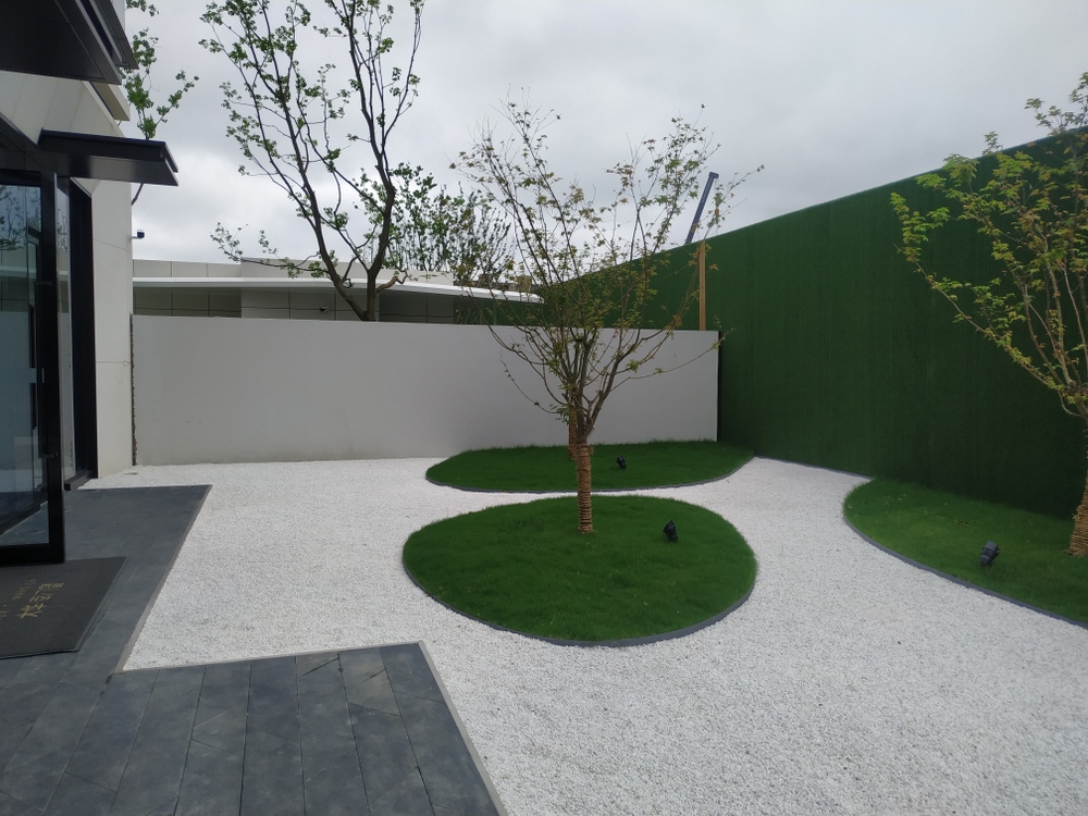 天然白石子鹅卵石白石头汉白玉彩石园艺盆栽石头多肉铺面庭院造景枯