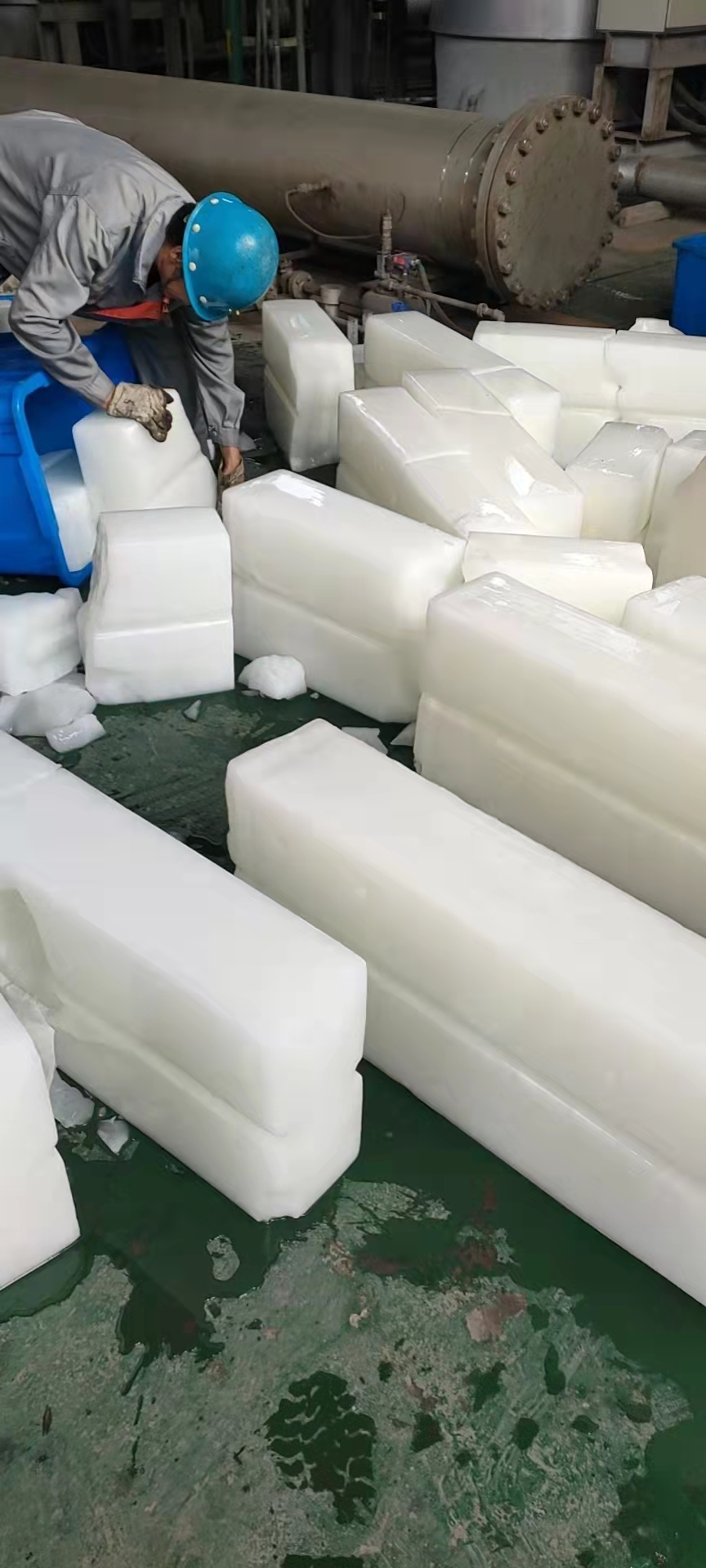 冰块南京超坤制冰厂工业防暑降温大冰块