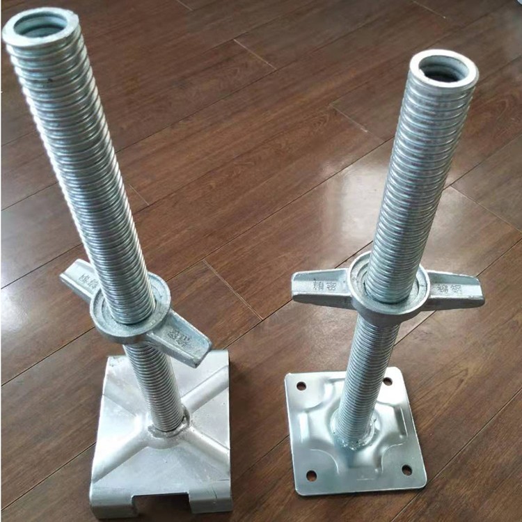 镀锌丝杠脚手架托座
