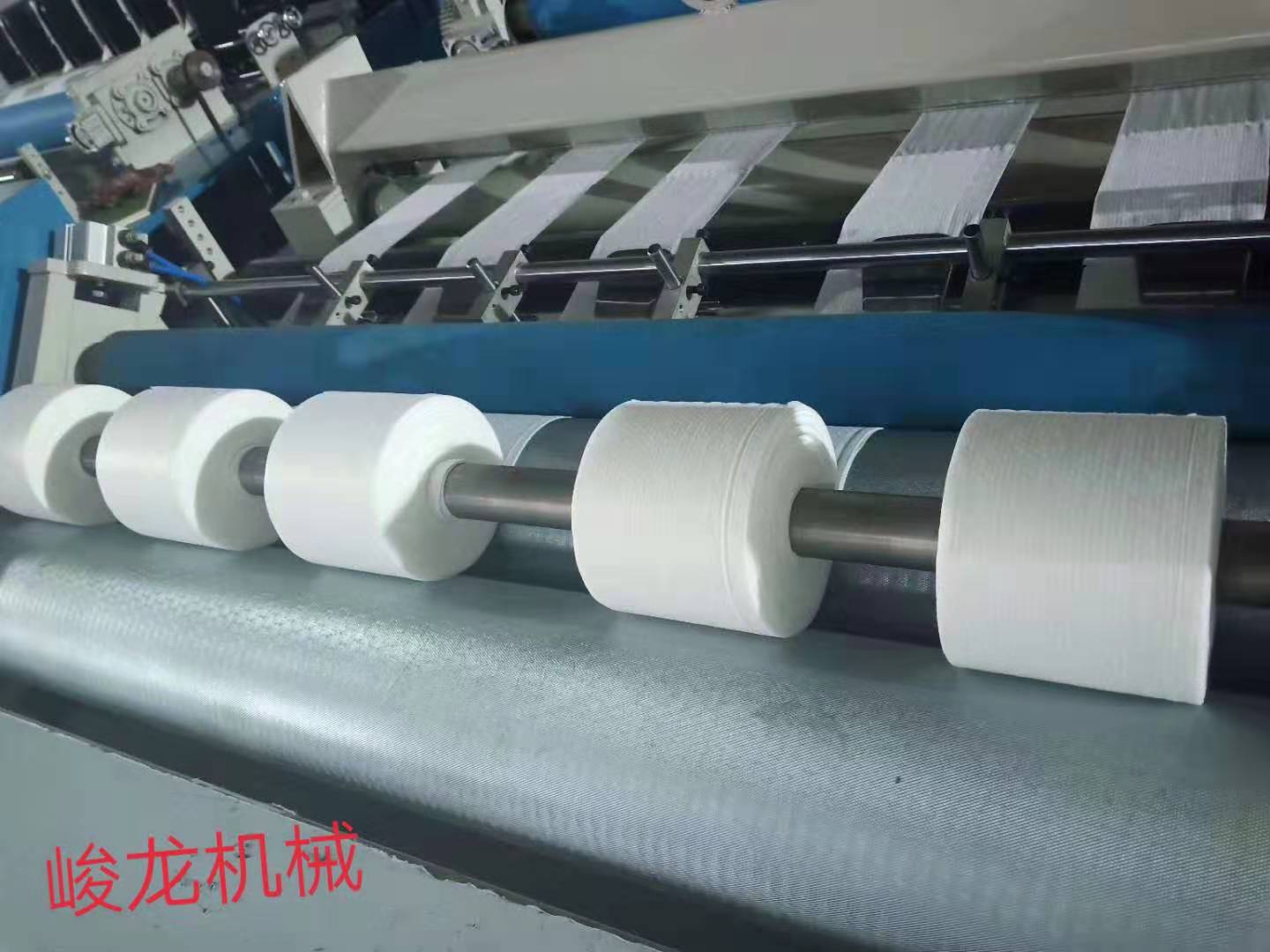 美容洁面棉柔卷机器 卷式棉柔巾机器 撕拉式柔巾卷机可做懒人抹布机