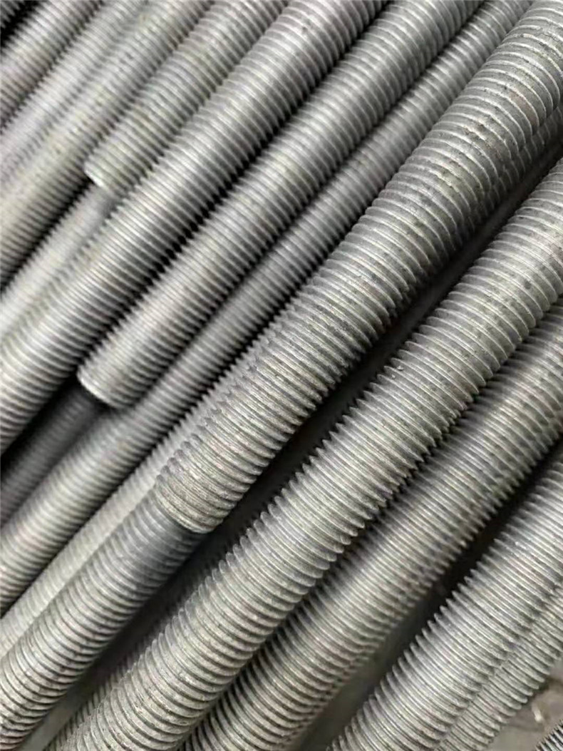 热镀锌丝杆批发价 丝杆批发 佳耐德标准件 热镀锌通丝丝杆