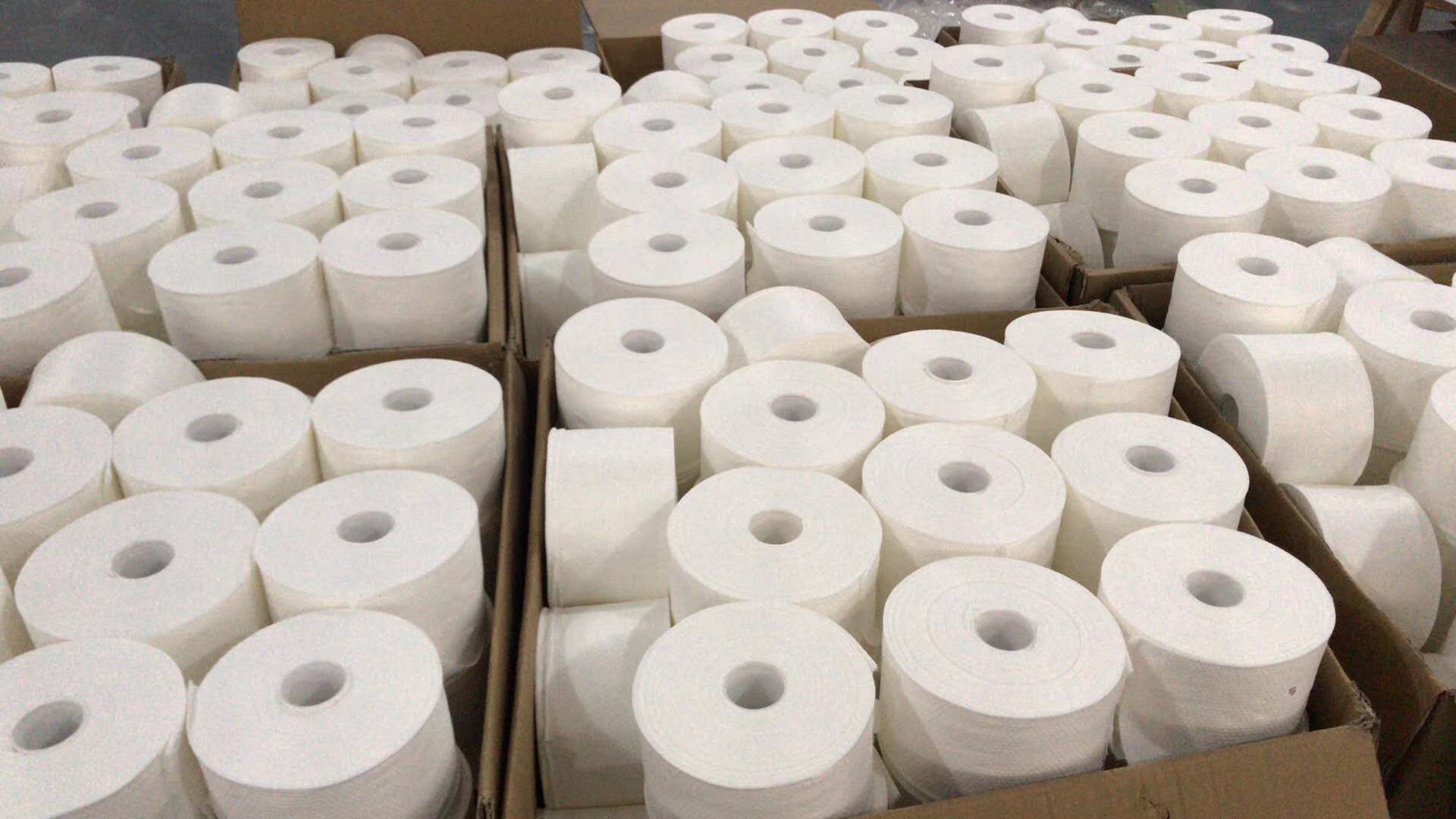 一次性洗脸巾机器设备价格 小型棉柔巾卷筒式 洁面巾设备