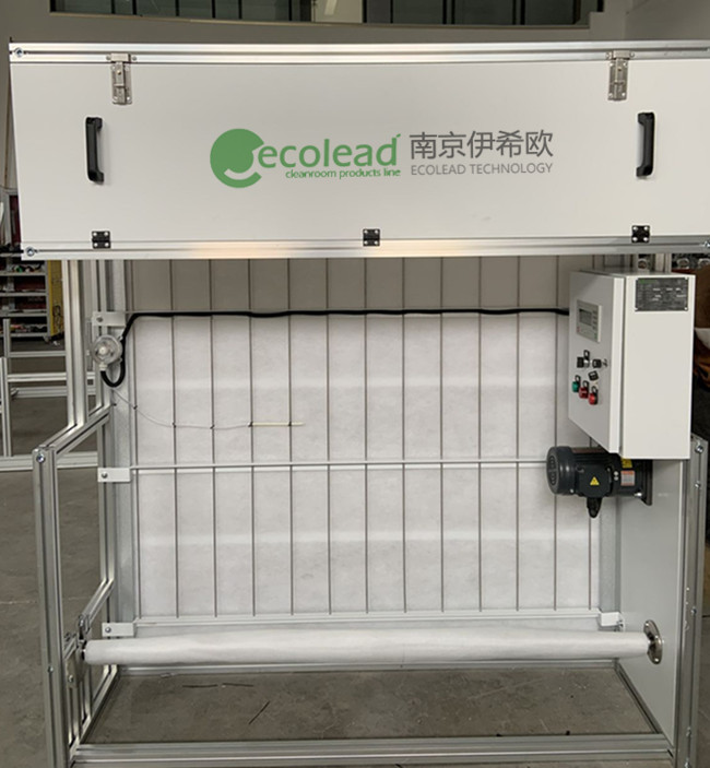 南京伊希欧卷帘式空气过滤器卷绕式过滤器自动空气过滤器净化设备