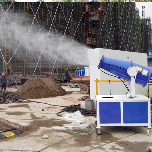 物料堆场喷雾除尘机 喷雾除尘系统 喷雾降尘设备