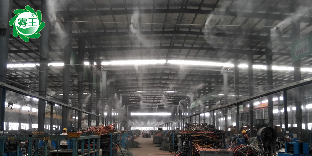 人造雾加湿除尘设备 环保雾化降尘设备厂家