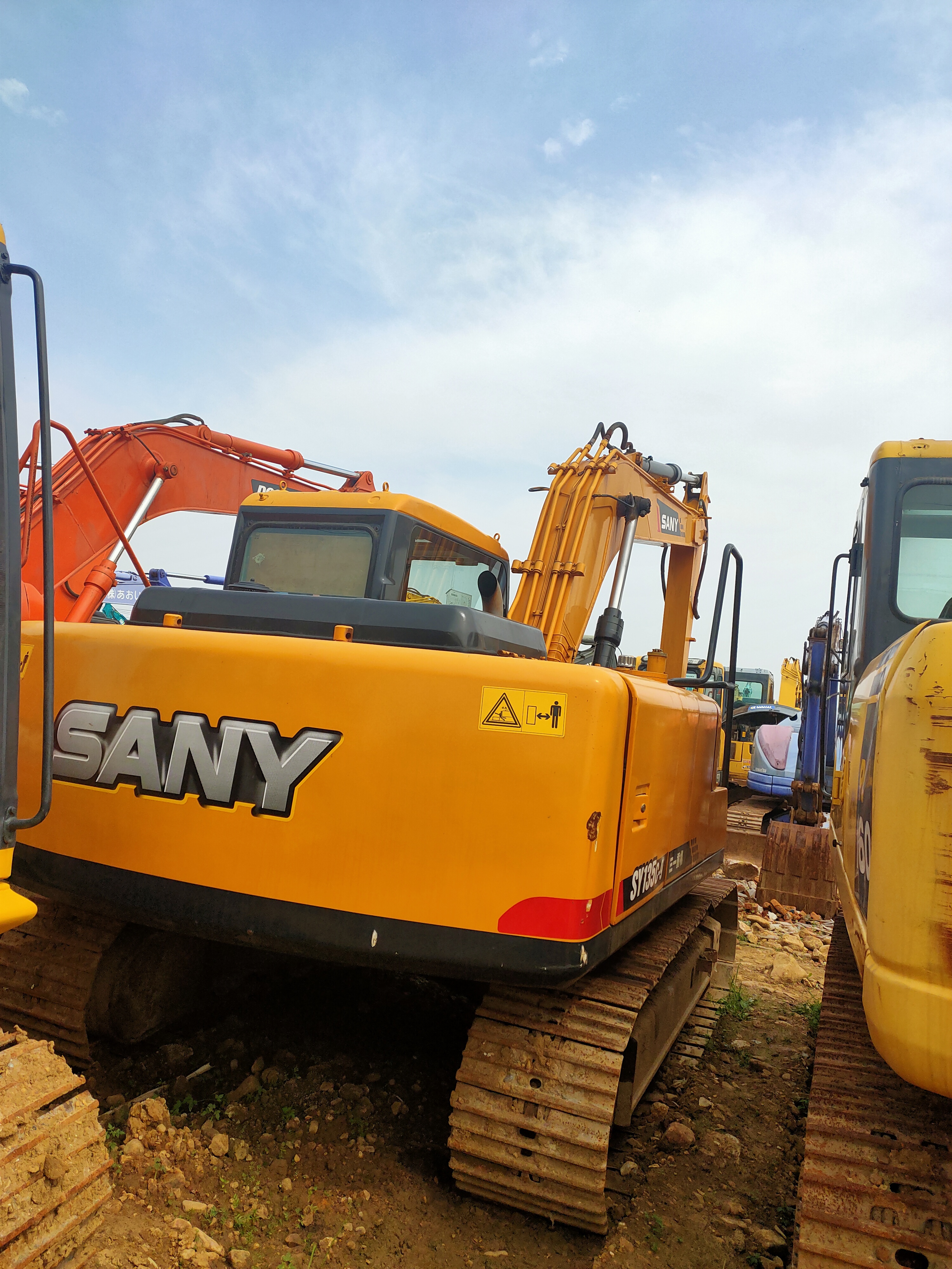 三一135精品二手挖掘机工况适应力强国产之光