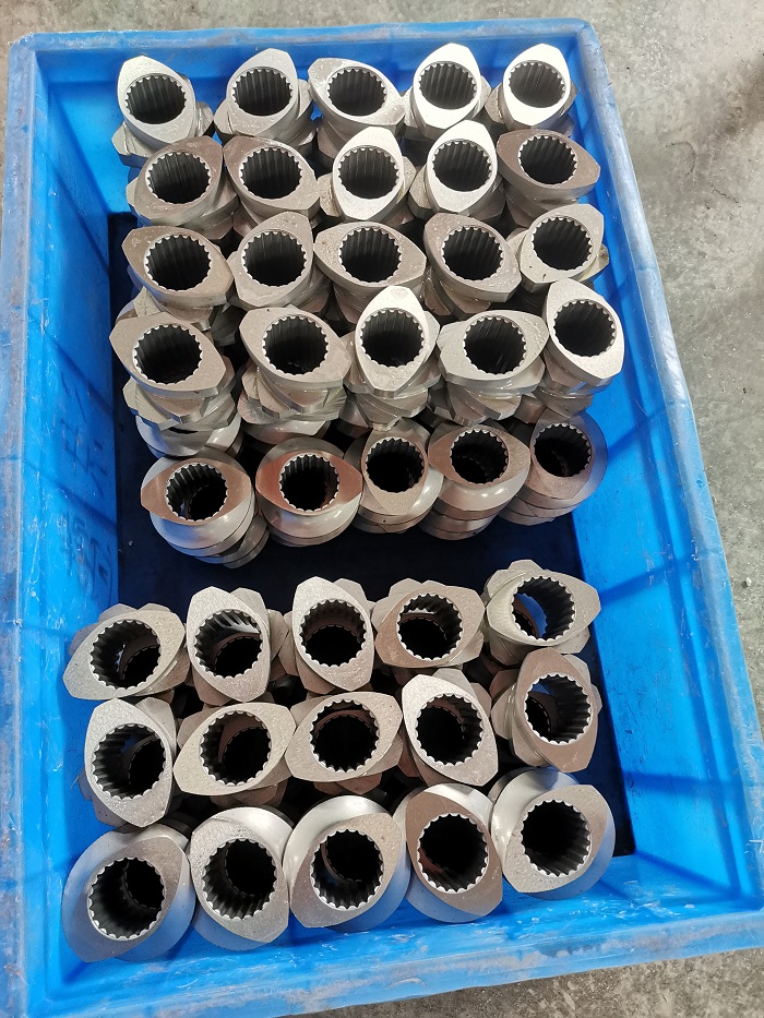 博瑞特公司 专业生产 双螺杆挤出机配件螺套螺纹元件芯轴