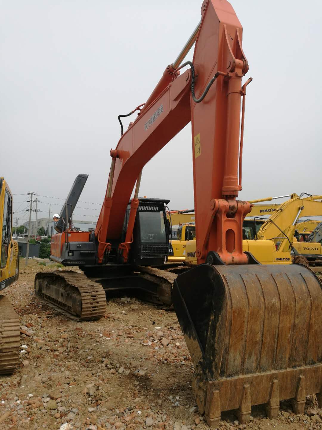 日立360精品矿用二手挖掘机工况一流原装挖斗无锤史