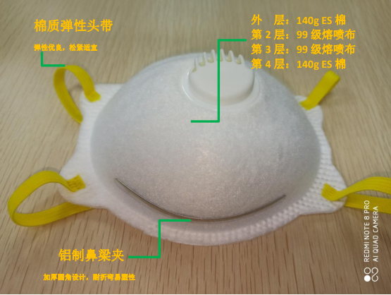 泉州工厂KN<em>9</em>5杯状型口罩欧美热销防护口罩