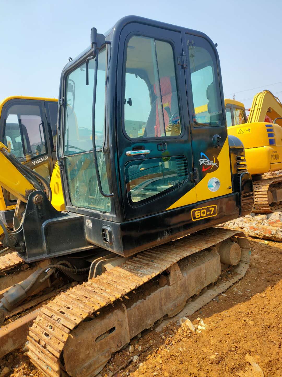 现代60-7精品小型二手挖掘机低价出售