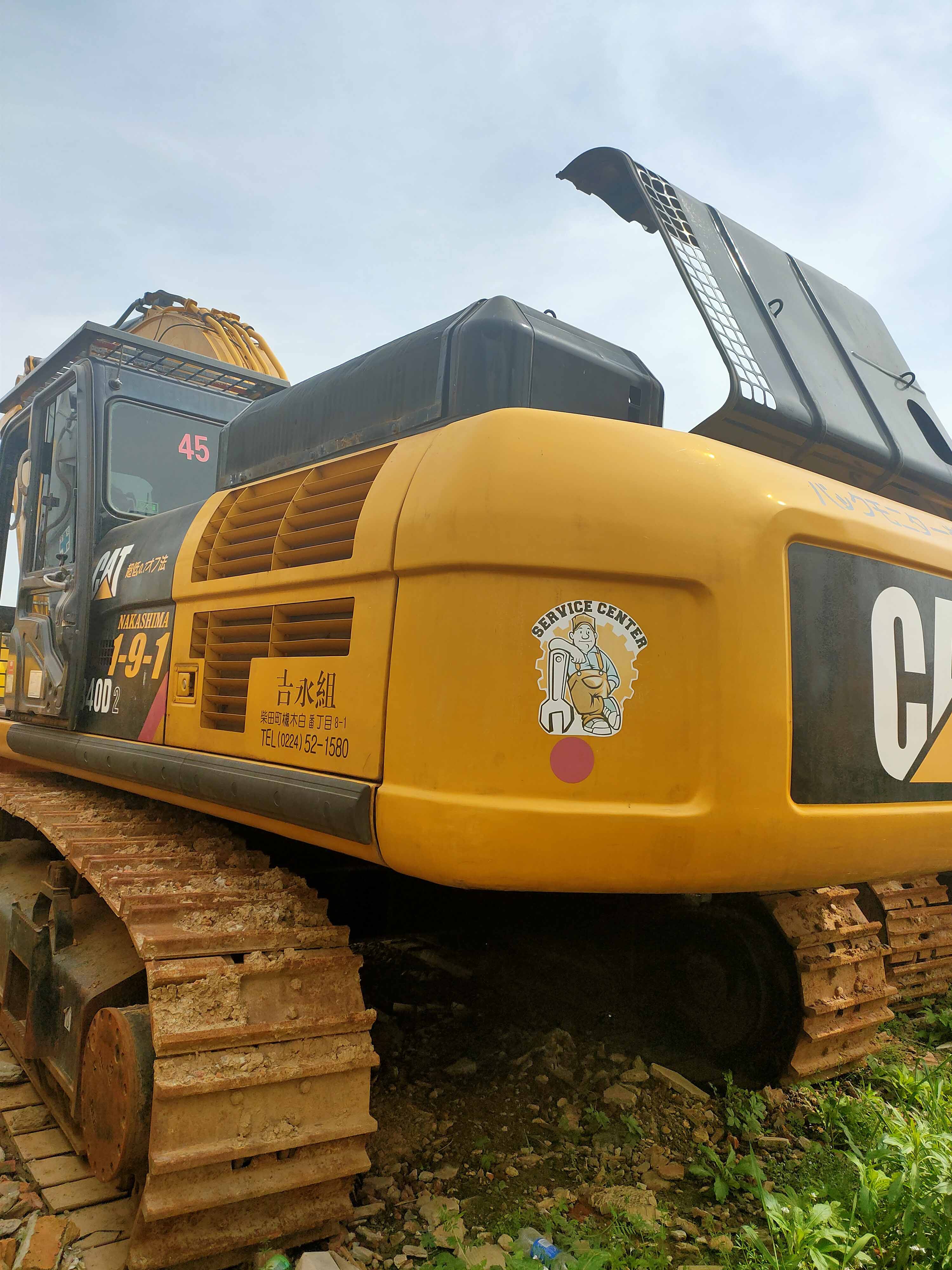 原装进口卡特340d2l挖掘机出售