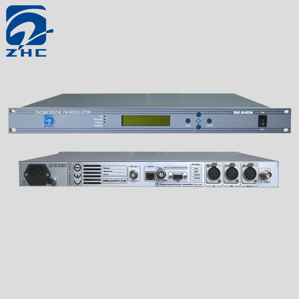 ZHC368D调频立体声广播调制器