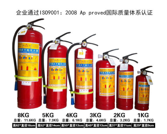 杭州厂家干粉灭火器  现货供应