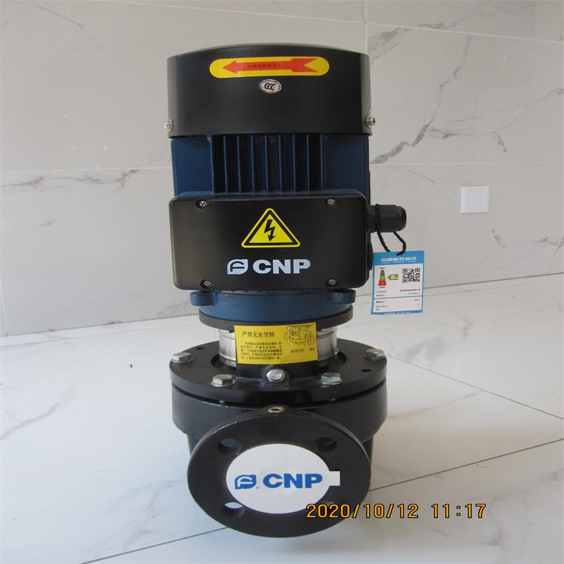 CNP杭州南方水泵立式管道循环泵TD32-18/40/20/36/17