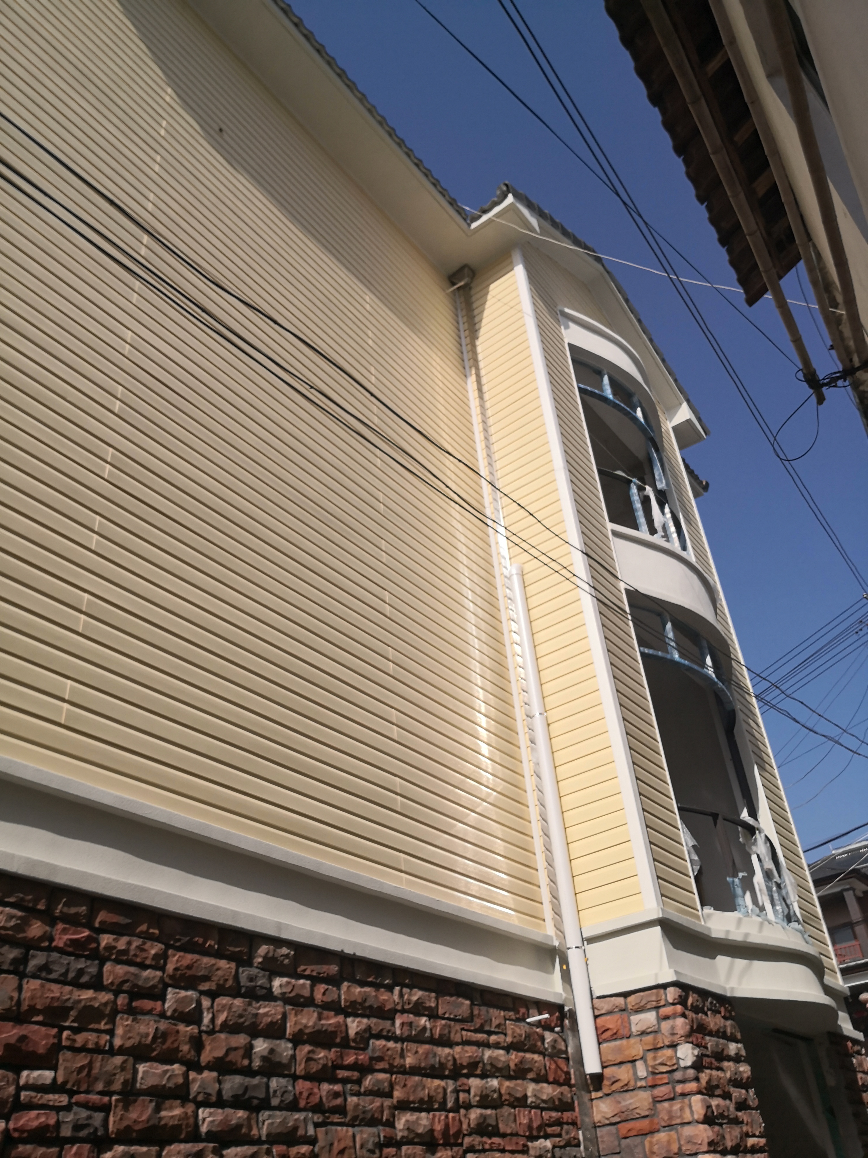 供应汕头pvc外墙挂板外墙pvc扣板汕头pvc外墙装饰板-杭州赛维建材有限