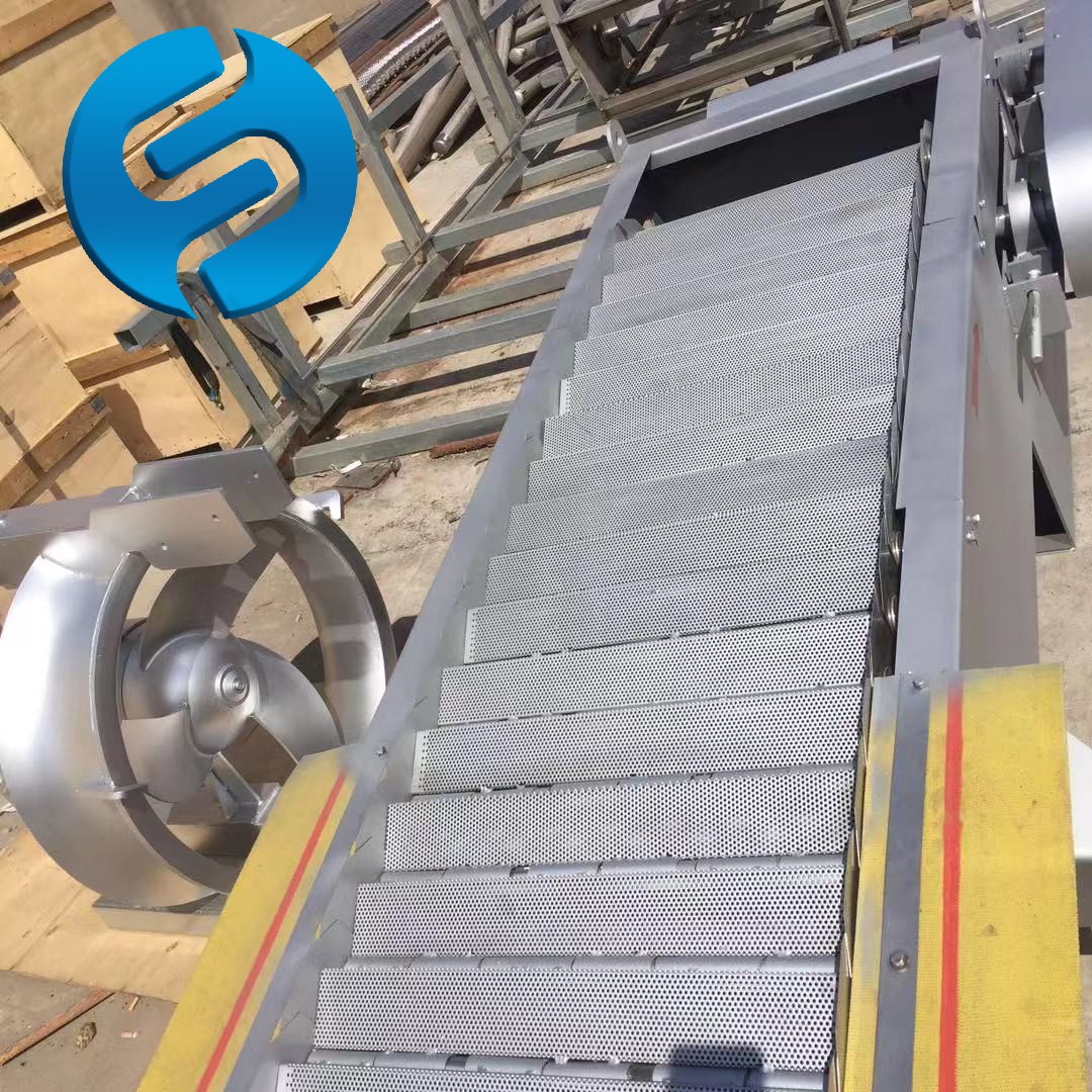 高效网板式阶梯细格栅