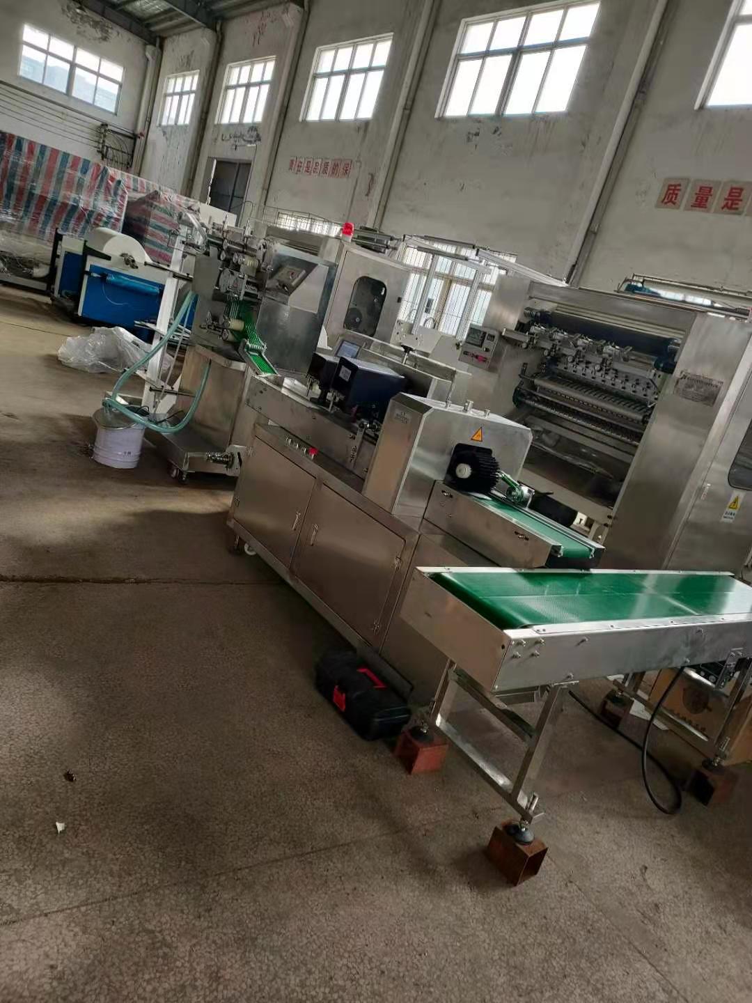 全自动单片湿巾包装机一片装消湿巾机器无纺布湿纸巾设备厂家