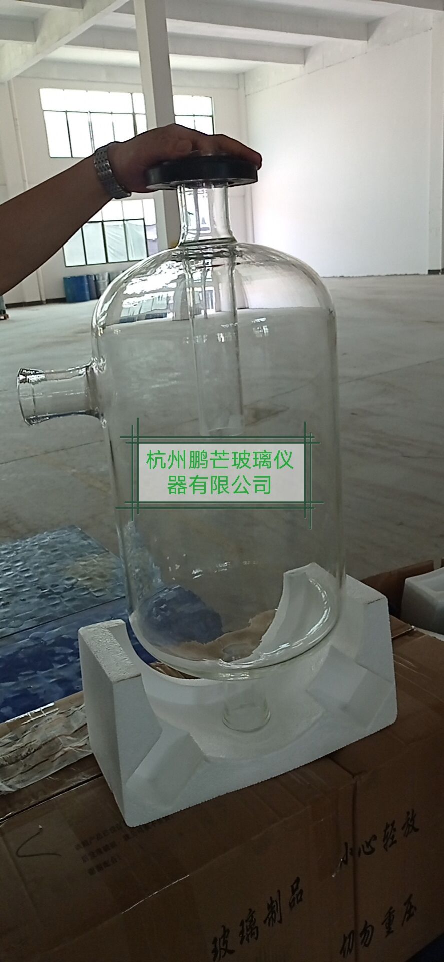 玻璃分水器，玻璃分离器，玻璃油水分离器