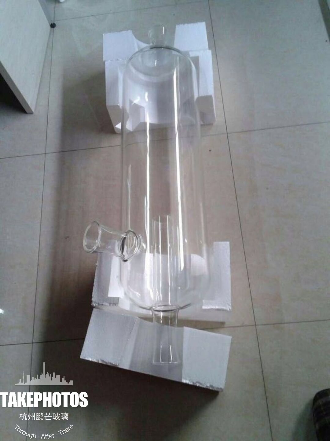 玻璃分离器，玻璃油水分离器，材质高硼硅，1-200L