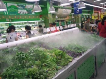 蔬菜保鲜喷雾加湿机 果蔬超市加湿器