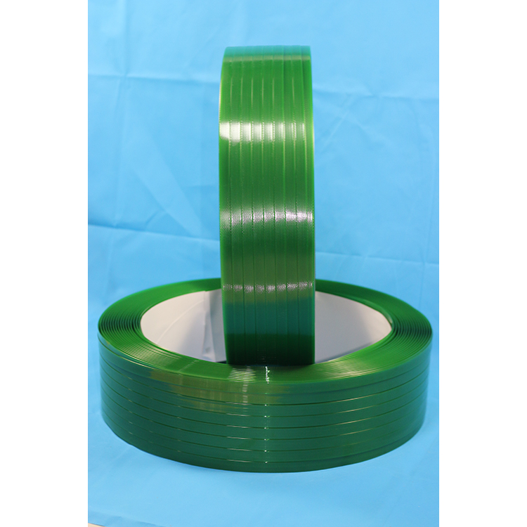 绿色透明塑钢带 手动绿色塑钢带打包带 生产厂家 宏发