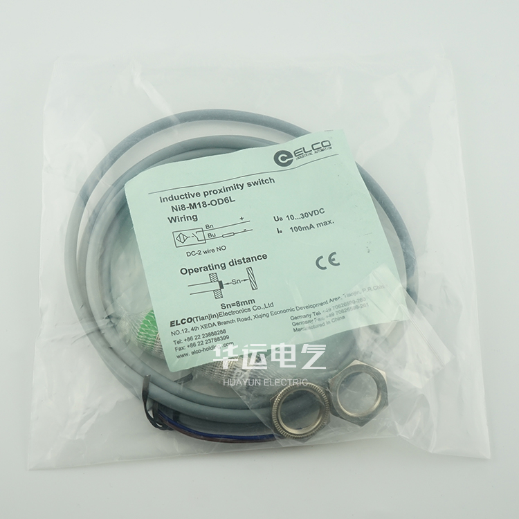 宜科ELCO接近传感器FI2-G08-ON6L-Q8