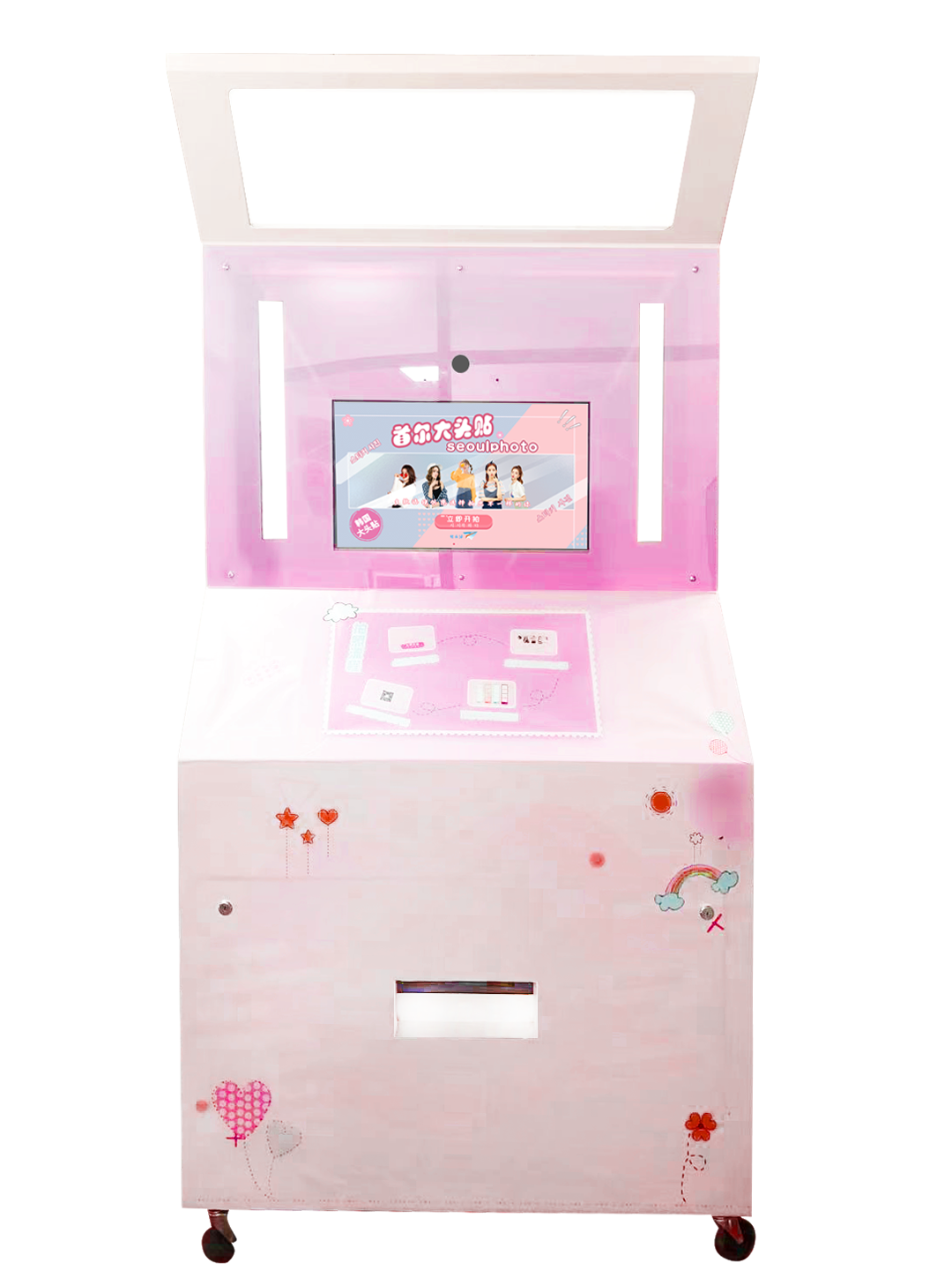 首尔大头贴自拍"卷土重来"成为当前火爆的投资项目 敲可爱首尔大头 