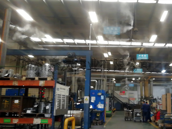 铁皮房喷雾降温系统 高压造雾机 喷雾降温设备厂家