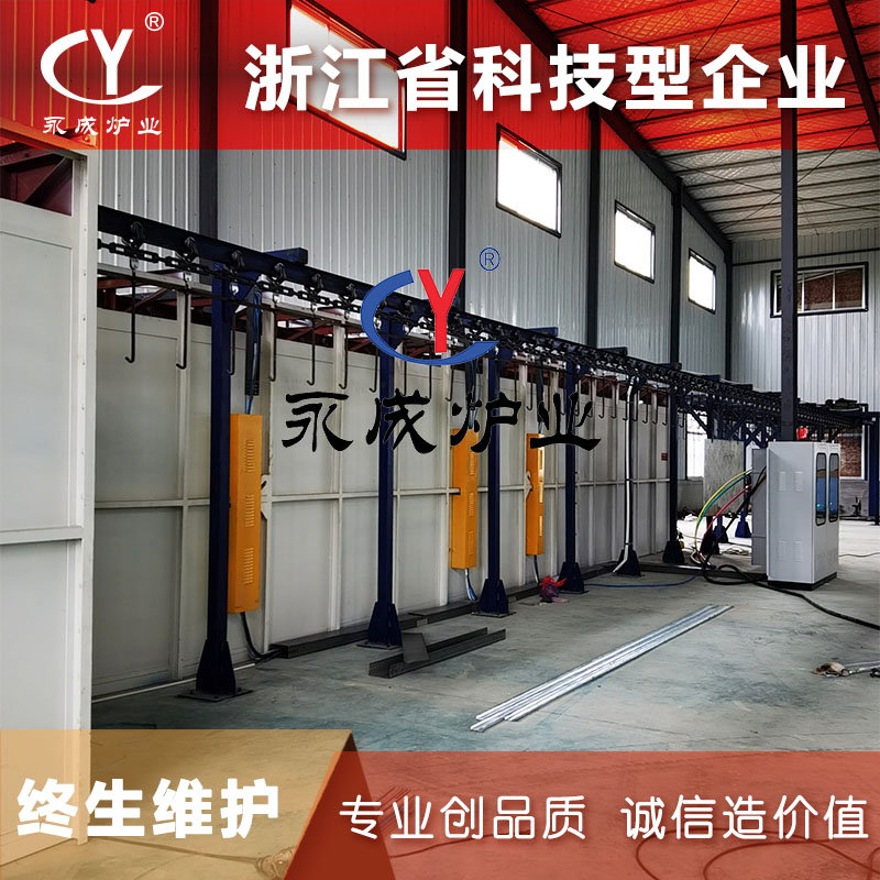 珐琅烧成炉 悬挂式搪瓷烧结炉 铝合金板搪瓷烧结炉 搪瓷内胆烧结炉