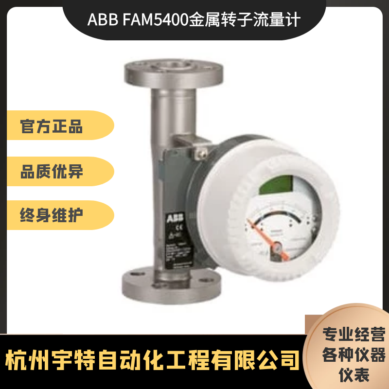 ABB FAM540金属管转子流量计气体液体蒸汽测量仪器