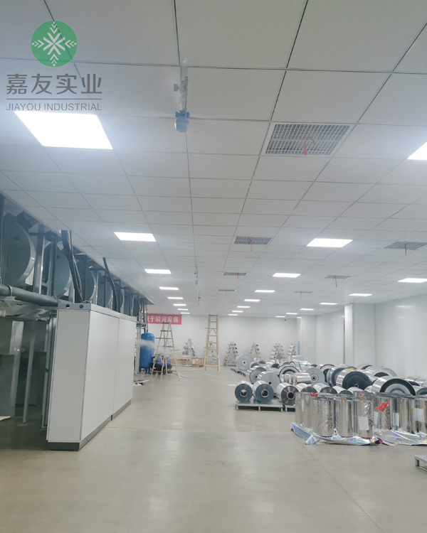 湖南大道包装有限公司安装包装车间加湿器1.jpg