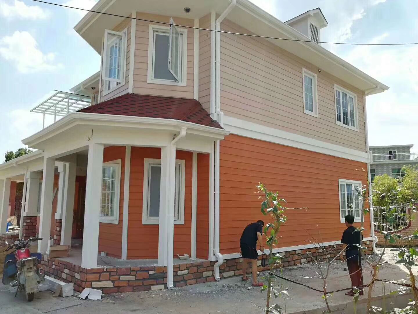 唐山市水泥纤维木纹板厂家销售点唐山市 水泥纤维仿木纹板施工指导