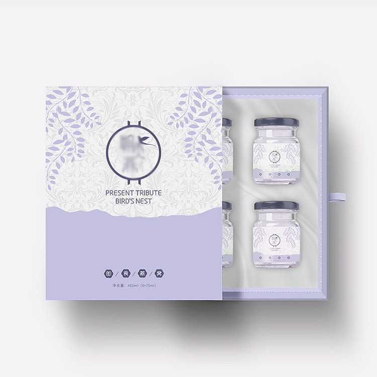 即食燕窝礼品盒定制 送礼燕窝补品礼盒食品包装盒设计印刷