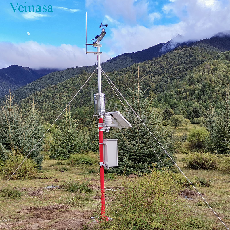 农用六要素气象站风力风向土壤监测智慧农业大数据测光照度酸碱可选