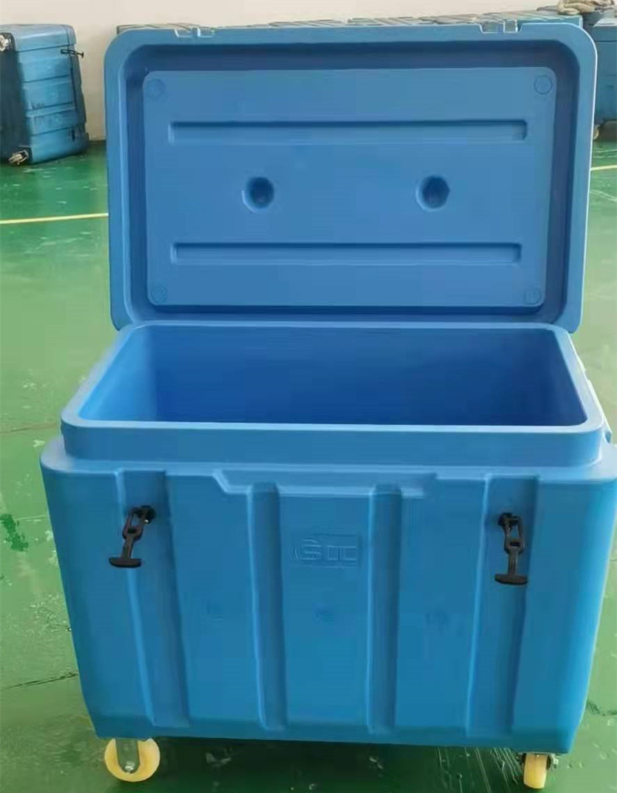大容量干冰保温箱  移动带滚轮PE材质 多型号厂家直发