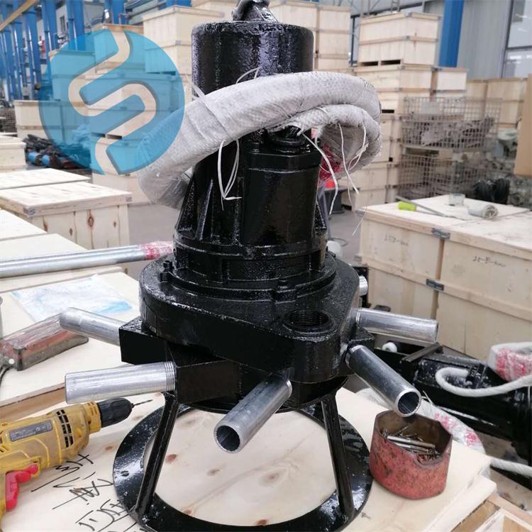 QXB5.5潜水离心式曝气机  四面曝气设备