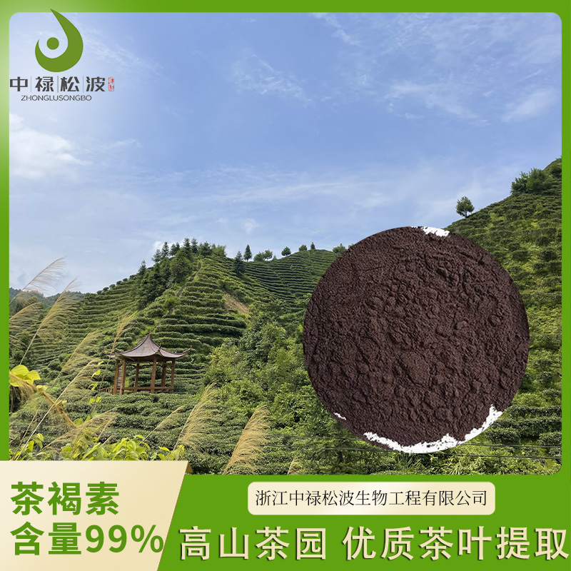 【中禄松波茶色素 茶褐素】_茶色素速溶茶OEM_茶褐素厂家