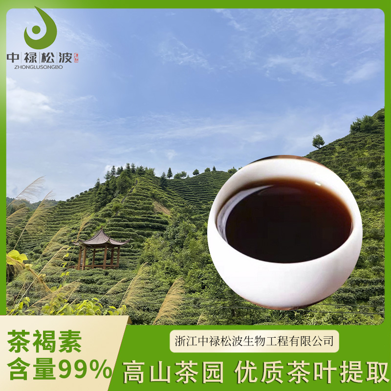 【中禄松波茶色素 茶褐素】_茶褐素固体饮料OEM_茶色素源头厂家