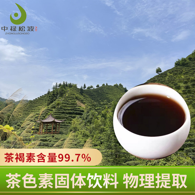 中禄松波茶色素源头工厂_高山茶园提取茶色素_茶褐素厂家