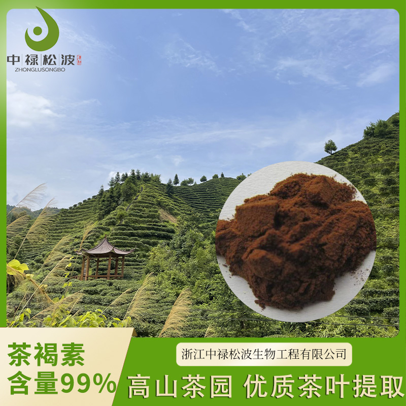 【中禄松波茶色素 茶褐素】_茶色素溶解均匀_茶褐素厂家