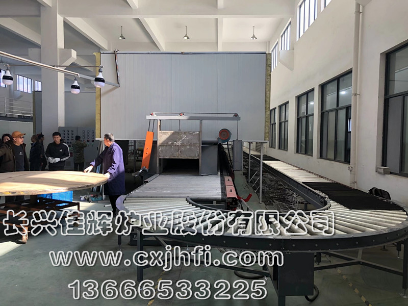 托辊式搪瓷烧结炉生产线、搪瓷烧结炉、搪瓷炉