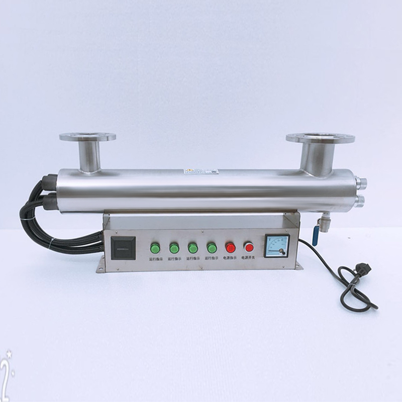 小型紫外线消毒器 自来水厂杀菌管道式紫外线消毒器 RC-UVC-480