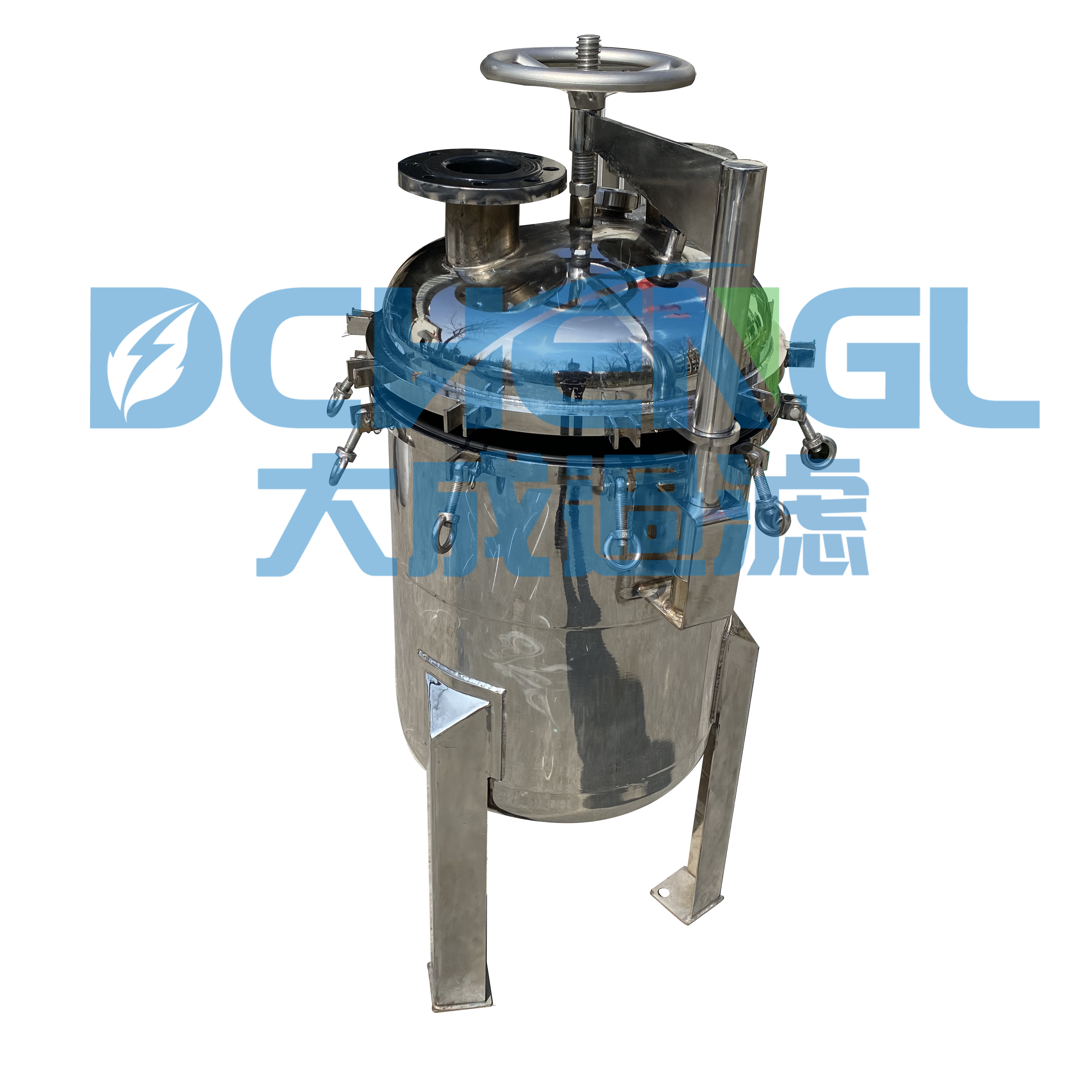 不锈钢袋式过滤器衬四氟PTFE