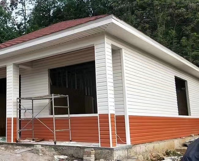 建德pvc外墙挂板装饰板塑料墙面扣板工厂
